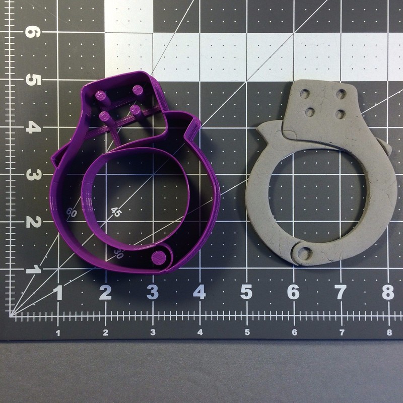 Handcuff 266-A514 Cookie Cutter