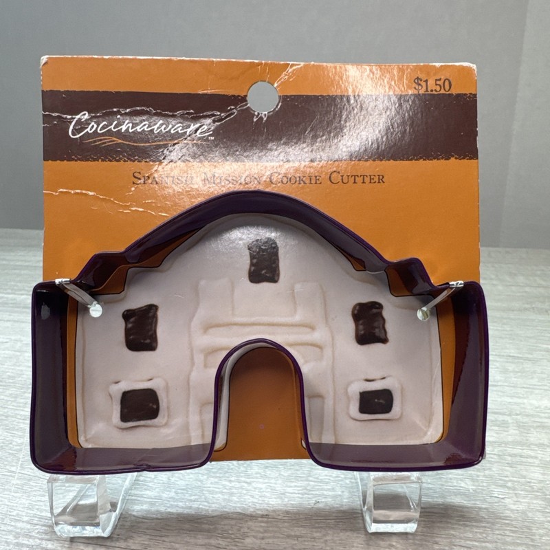 Cocinaware Spanish Mission Cookie Cutter The Alamo San Antonio Texas NOS