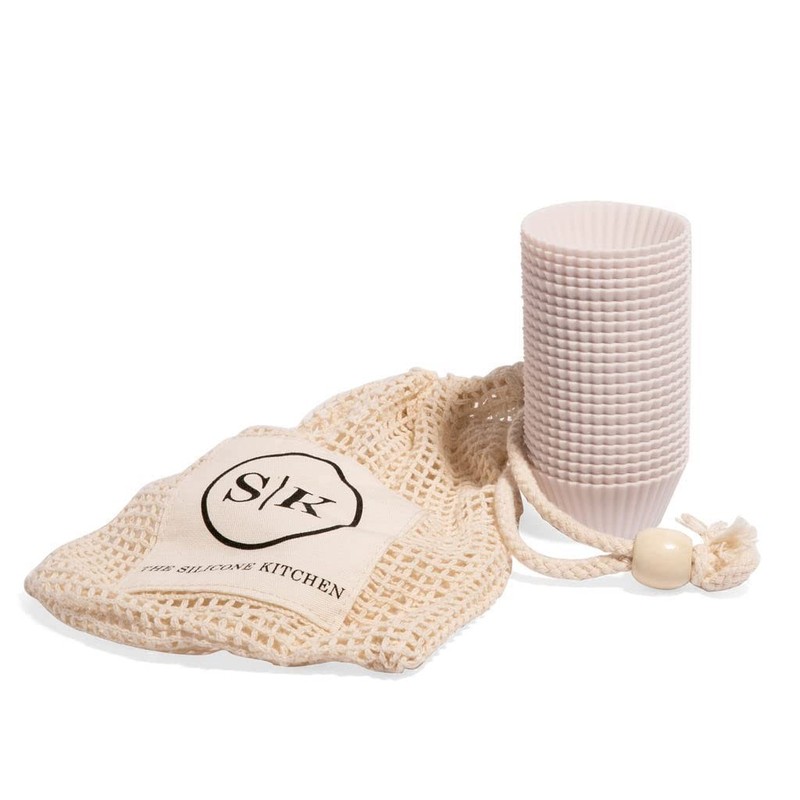 Reusable Silicone Baking Cups, Non-Toxic, BPA Free, Dishwasher Safe, Mini, 24... gallery
