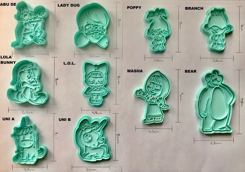 Cookie Cutter - cartoon characters gallery