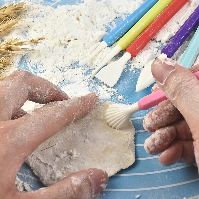 8Pcs Modelling Sugarcraft Cupcake Icing Cake Flower Decorating New Craft Tools gallery