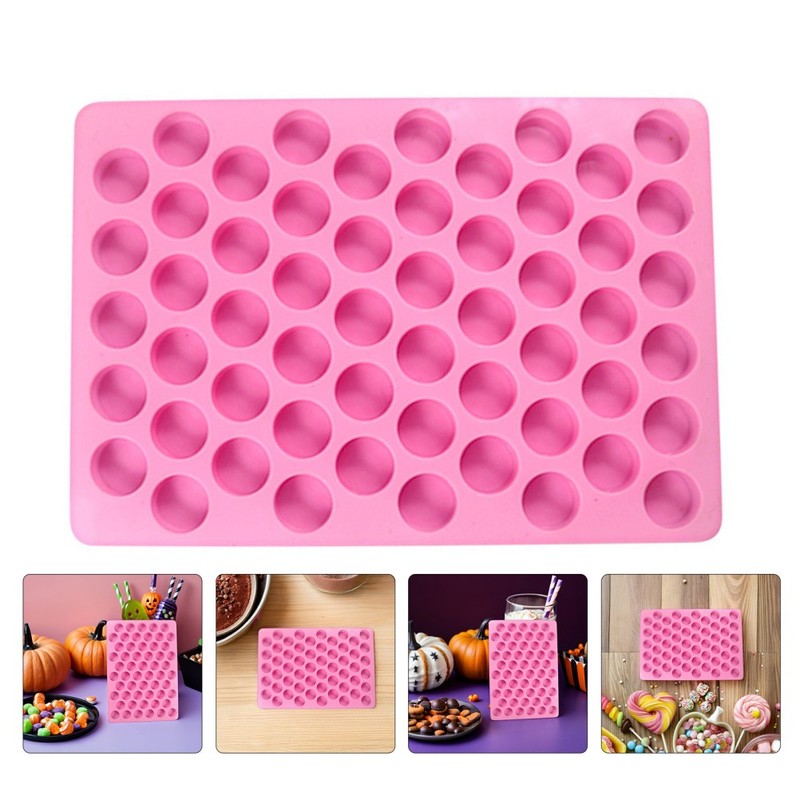 2 Pcs Silicone Moulds Chocolate Mold Circle Molds for Semi Sphere gallery
