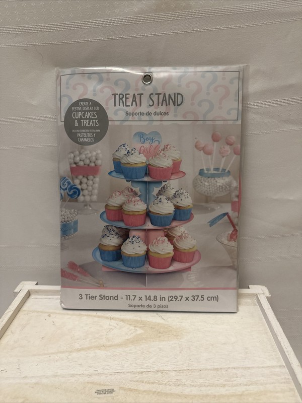 Treat Stand 3 Tier Stand 11.7x14.8 In