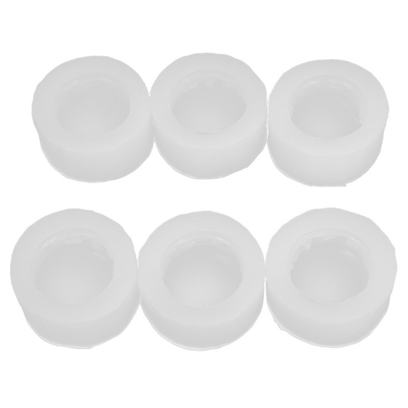 6Pcs Nonstick Silicone Macaron Mold for Home Baking Cake Candy and Soap Making gallery