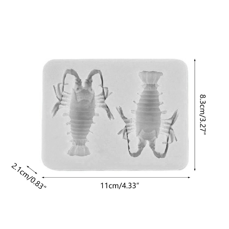 Candy Moulds Lobster Shape Versatile Silicone Baking Tools for DIY Baking Lover gallery