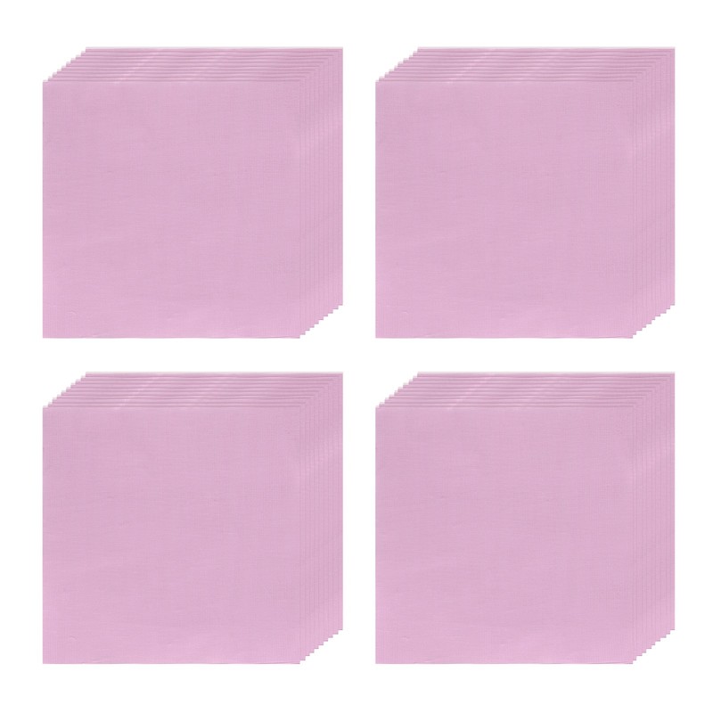 100pcs Candy Foil Wrappers,6″x6″ Chocolate Bar Wrappers(Light Pink,Fine Grid)