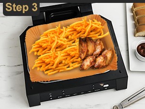 130PCS Air Fryer Liners Disposable for FG551/DG551 6-in-1 Indoor gallery