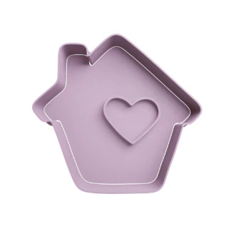 House with Heart Valentines Day Cookie Cutter