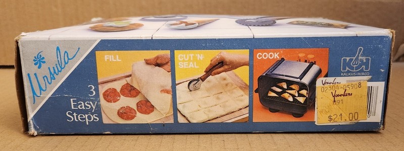 Vintage Ursula Kalkus-Hirco Tart Master And Krimpkut Sealer Set With Cookbook gallery