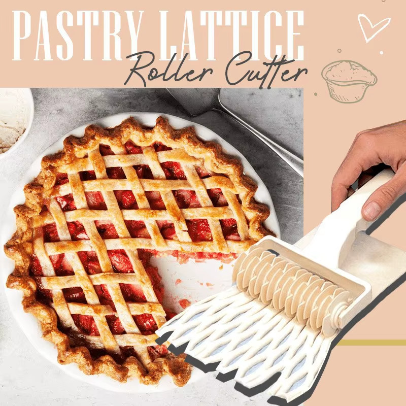 3 Size Selection High Quality Pie Pizza Cutter Pastry Bakeware Embossing Dough R gallery