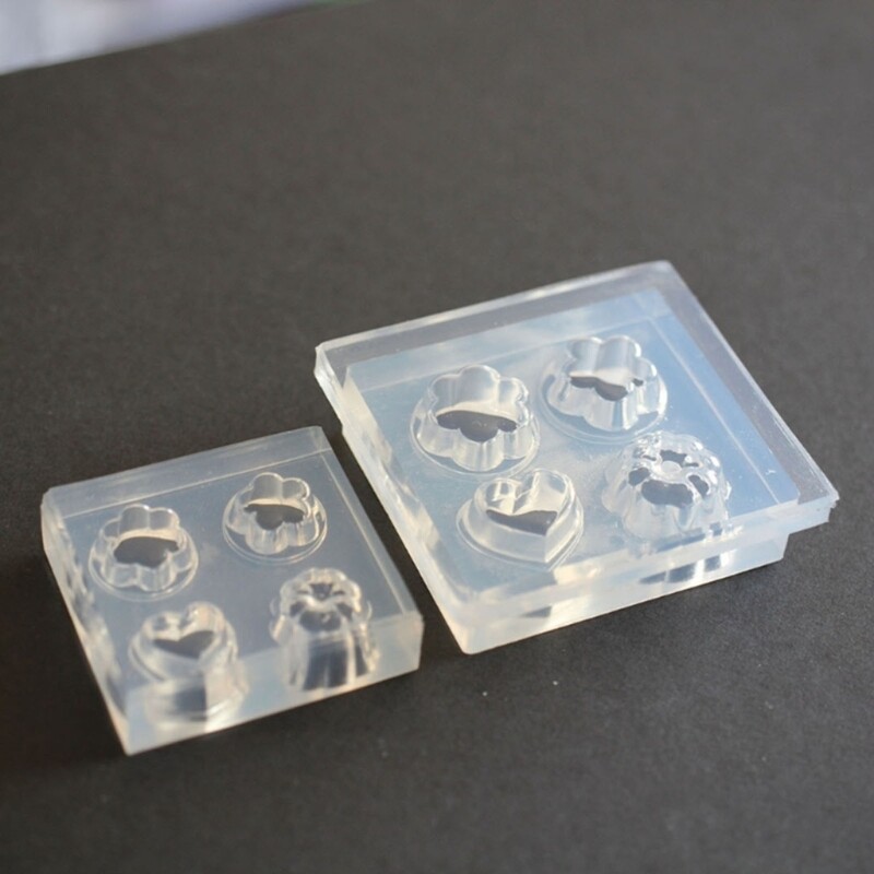 2-Piece Non Crystal Epoxy Resin Molds for Jelly Cupcake Doughnut Desserts gallery