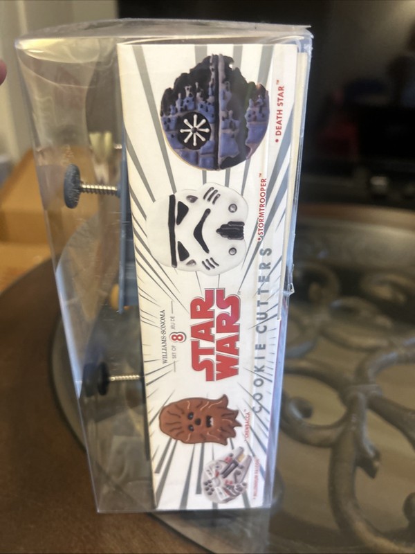 Star Wars Cookie Cutters Williams Sonoma Set of 8 NIB gallery