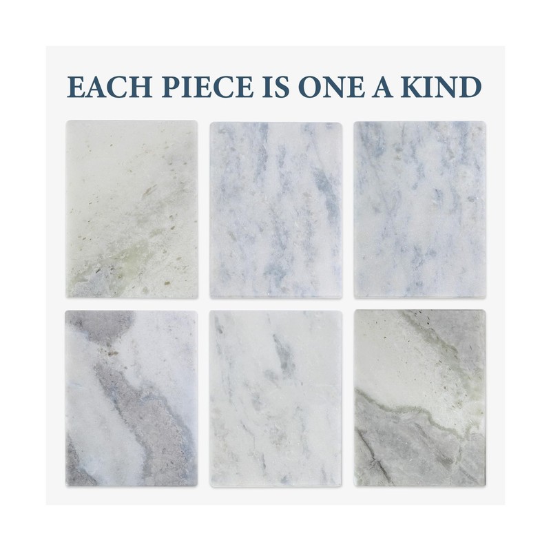 Koville African Natural Marble Cutting Board for Kitchen Pastry... FAST USA SHIP gallery