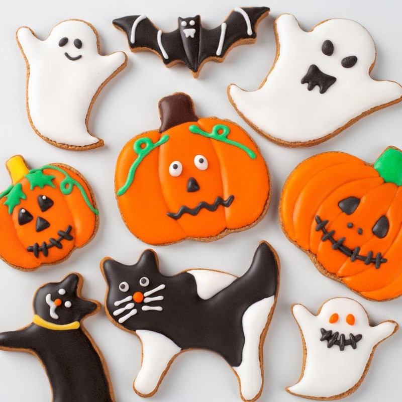 Halloween Cookie Cutters Set - 12 Pieces Stainless Steel Halloween Cookie Cutter gallery