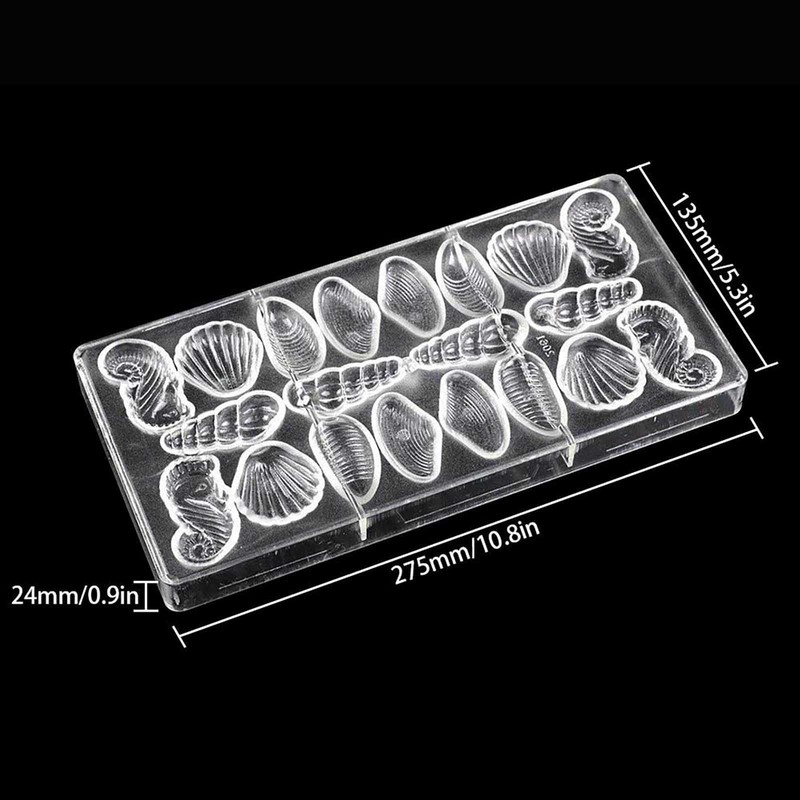 Polycarbonate Chocolate Mold DIY Handmade Chocolate Candy Mould Pastry Tools ... gallery