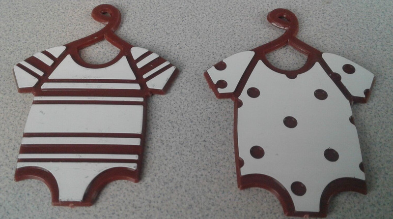 Bakery Craft Item ICX-807C Brown Baby Buggy Cake Kit - New. (55.1) gallery