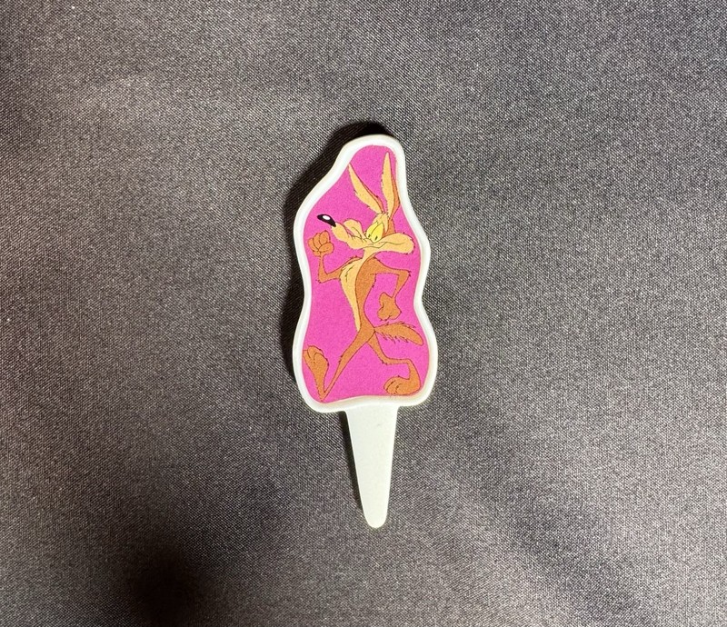 Lot of 6 Vintage Looney Tunes Warner Bros DecorPac Brand Cake Picks gallery