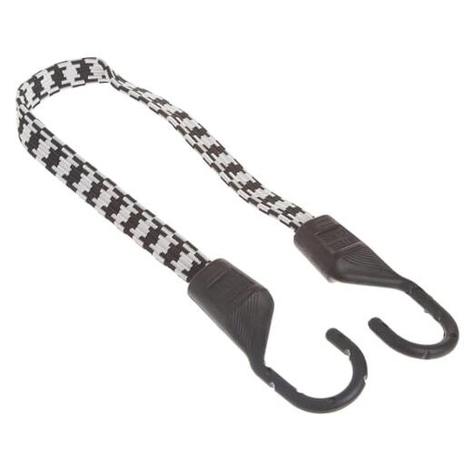 06107 Ultra 24" Gray/White Flat Bungee Cord 24" (Pack of 1)