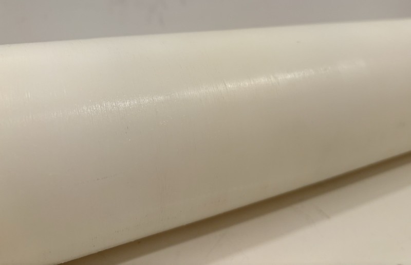 Big 24 Inch Polyethylene 3.25” Diameter Rolling Pin Restaurant Grade Food Safe gallery