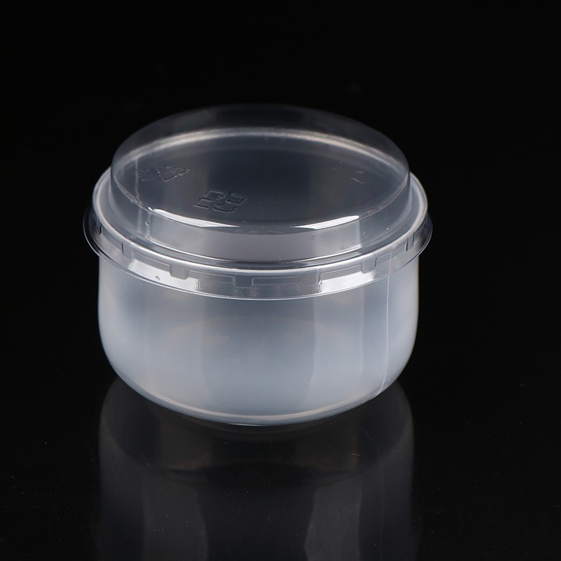 10Sets Transparent Baking Pudding Cup Japanese Caramel Pudding Beaker with Lid gallery