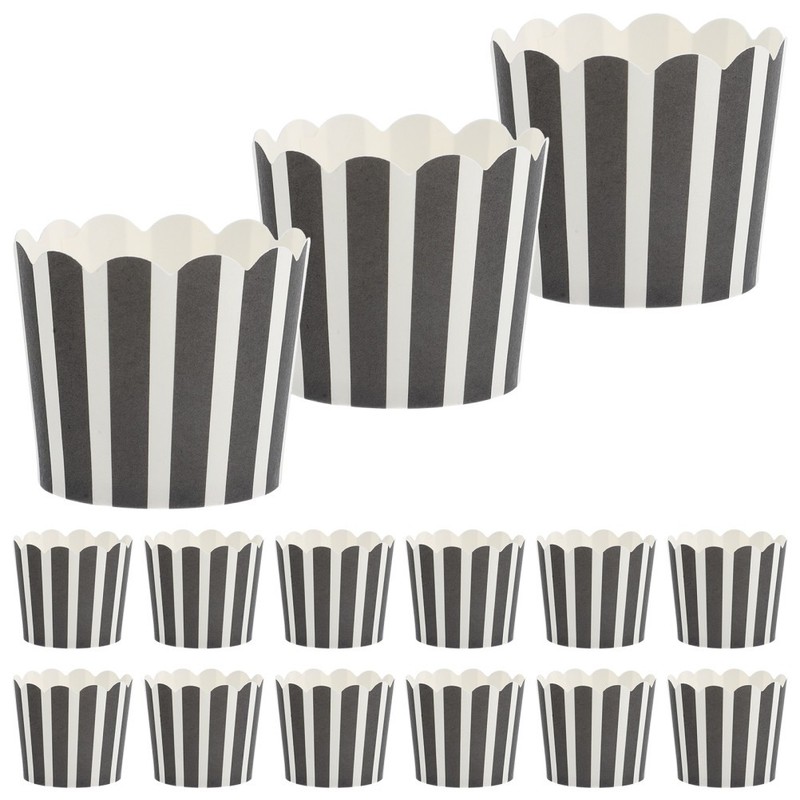 100pcs Food-grade Paper Muffin Liners Cupcake Baking Cups Portable Dessert gallery