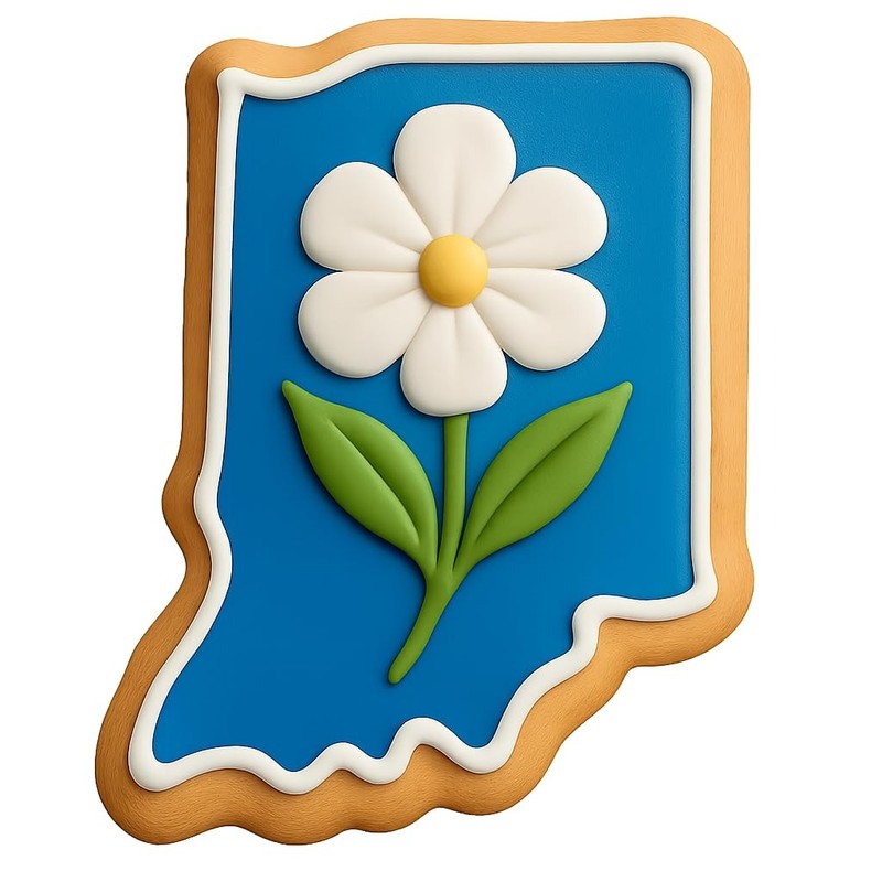 Indiana with Heart Cookie Cutter & Stamp, Fondant & Clay gallery