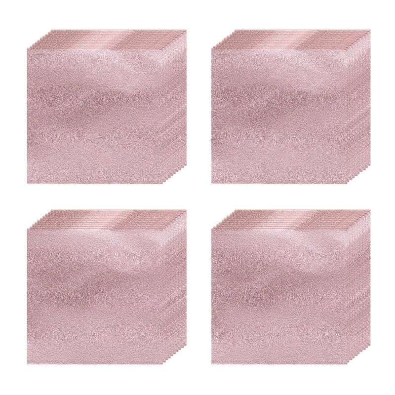 100pcs Candy Foil Wrappers,8″x8″ Chocolate Bar Wrappers(Light Pink,Orange Peel)