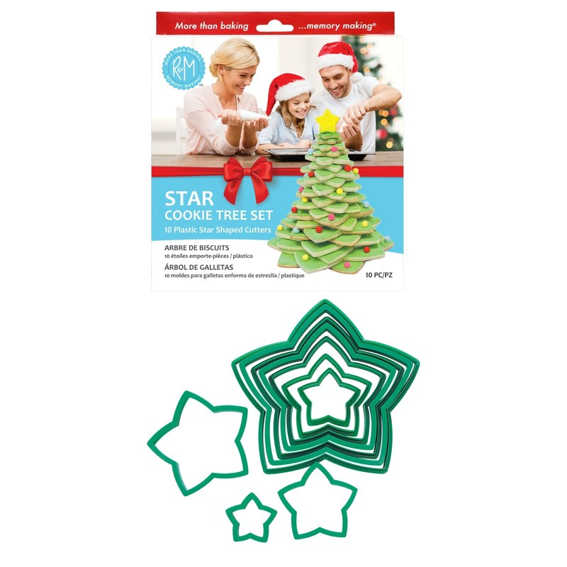 R & M Christmas Cookie Tree Cookie Cutter Set - New gallery