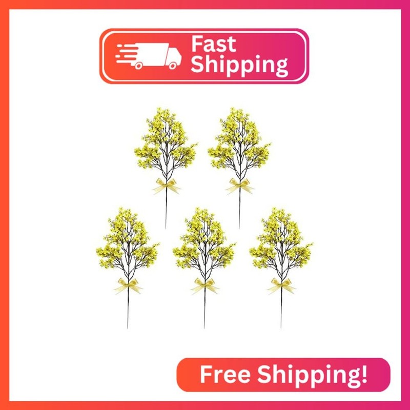Lansdowns 10 Pcs Babys Breath Artificial Flowers Bulk Real Touch Flowers Fake Fl gallery