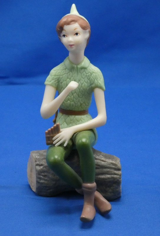 Wilton Peter Pan Cake Topper 6in Figure Hard Plastic Hong Kong 1972 Vintage gallery