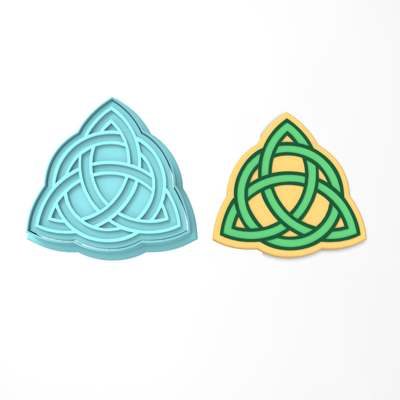 Celtic Symbol Cookie Cutter & Stamp | St Patrick’s Day St Patty’s Day Irish