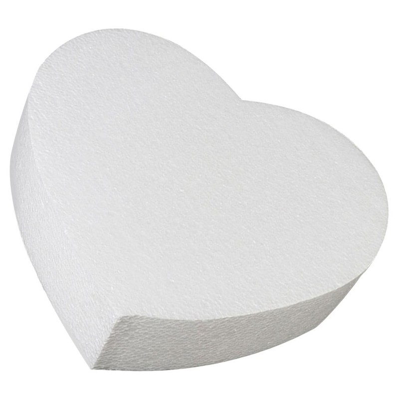 Heart Shape Cake Dummies for Decorating Practice Molds Baking Tools 1 Set gallery