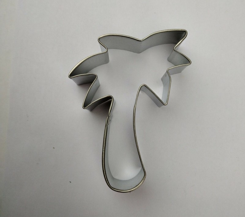 Pineapple Fruit - Seagull Bird - Palm Tree Cookie Cutter 3 pc Set gallery
