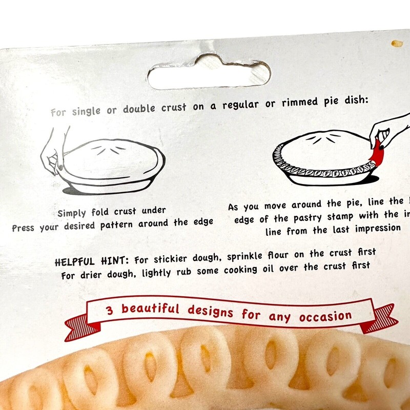 Talisman Designs Pastry Guide & Stamps Set For Crusts Pies Fondant & Tarts gallery