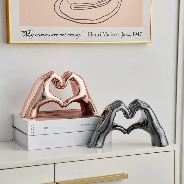 Hand Love Finger Gesture High gloss, shiny resin mold gallery