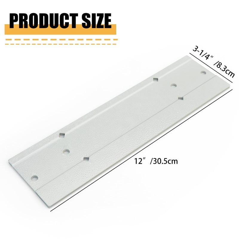 Mekilyn 12-Inch Sheet Metal Manual Folding Tool 3/8 1 Depth Coating Heavy To Use gallery