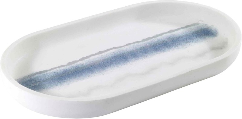 Avanti Linens - Vanity Tray, Resin Countertop Accessories, Marble White gallery