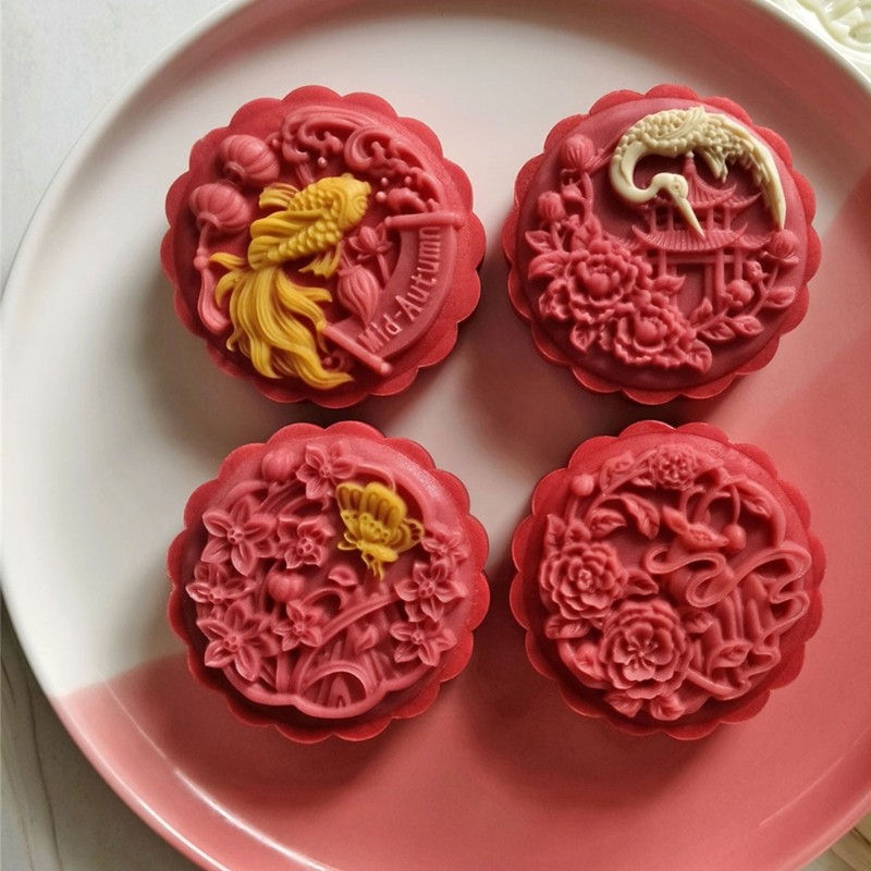 50g Efficient Dessert Molds Flower Shape Pastries Molds Dessert Making Tool gallery