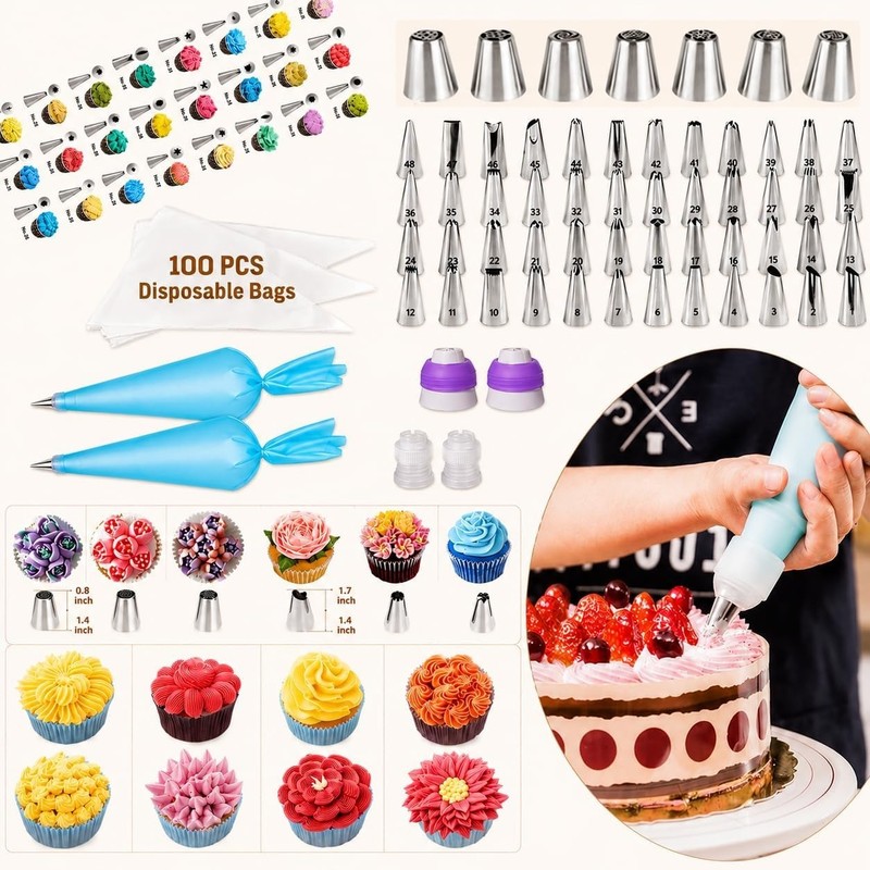 High-Quality 567 PCS Cake Decor Collection gallery
