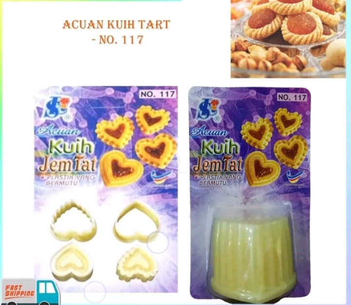 5 SET malaysia Pineapple Tart Jam Cookies Cutter Marmalade Linzer Christmas Mold gallery