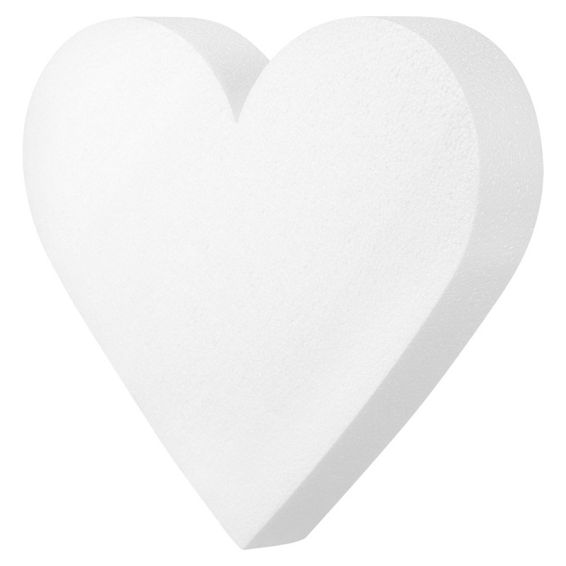 Foam Cake Dummy: Heart Shaped Fake Model – Polystyrene Embryo Doll Cake