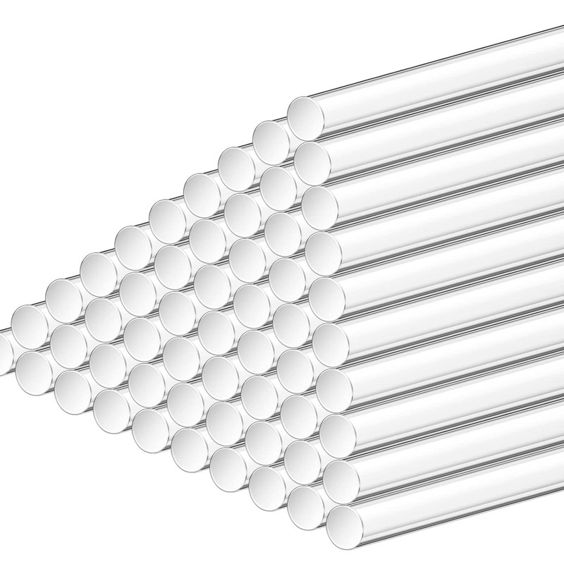 100 Pcs Acrylic Lollipop Sticks 6 Inch Clear Cake Pops Sticks Reusable Candy ... gallery