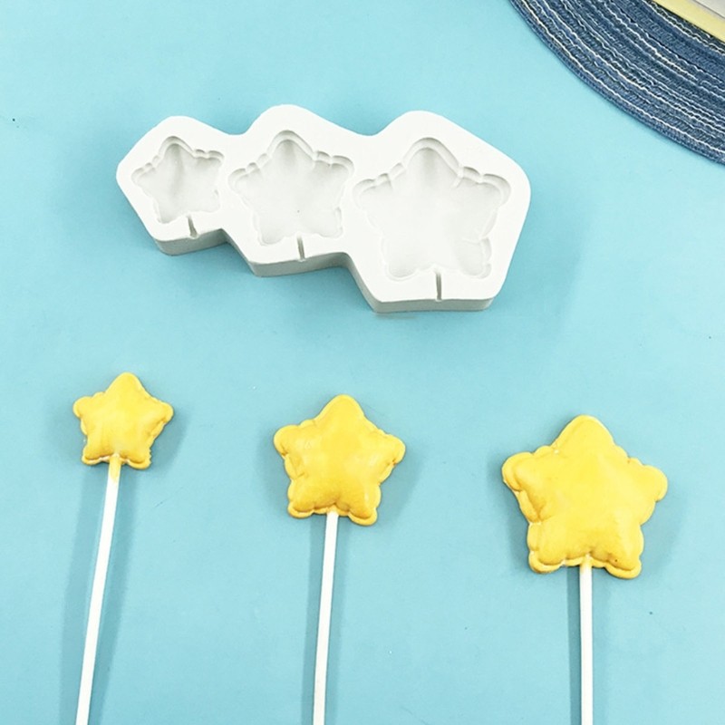 Durable Heat Resistant Silicon Star Heart Cloud Molds For Professional Home gallery