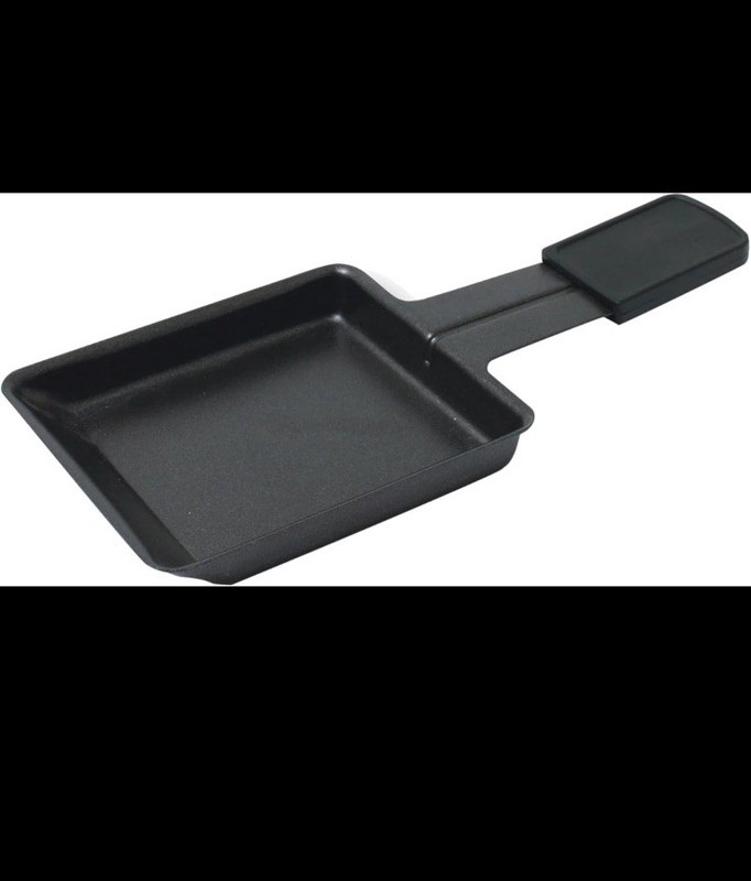 Replacement/additional Raclette Dishes set Of 2 Black
