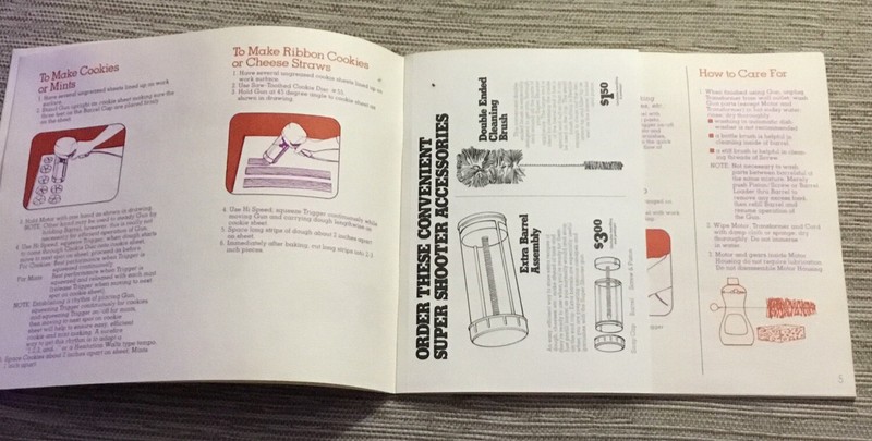 The Super Shooter IdeaBook Recipe Wear-Ever Vintage 70001 model gallery