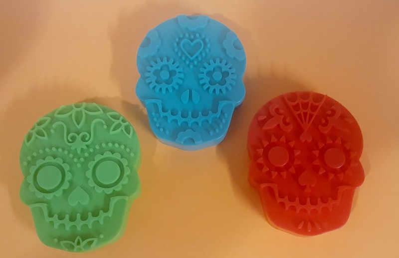 Fred Sweet Spirits 3 Cookie Cutter Stampers Day of the Dead Sugar Skulls gallery