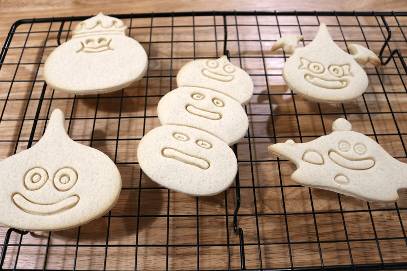 Dragon Quest Slime Cookie Cutters- King Slime, Liquid Slime, Slime Stack, Dark gallery