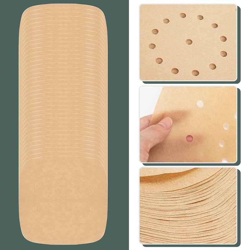 200pcs Air Fryer Parchment Paper Disposable Liner 8.5inch, Premium gallery