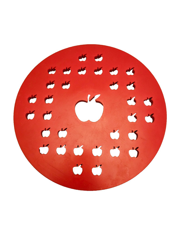 Apple Pie Crust Guide & Top Cutter 9.75″ Red