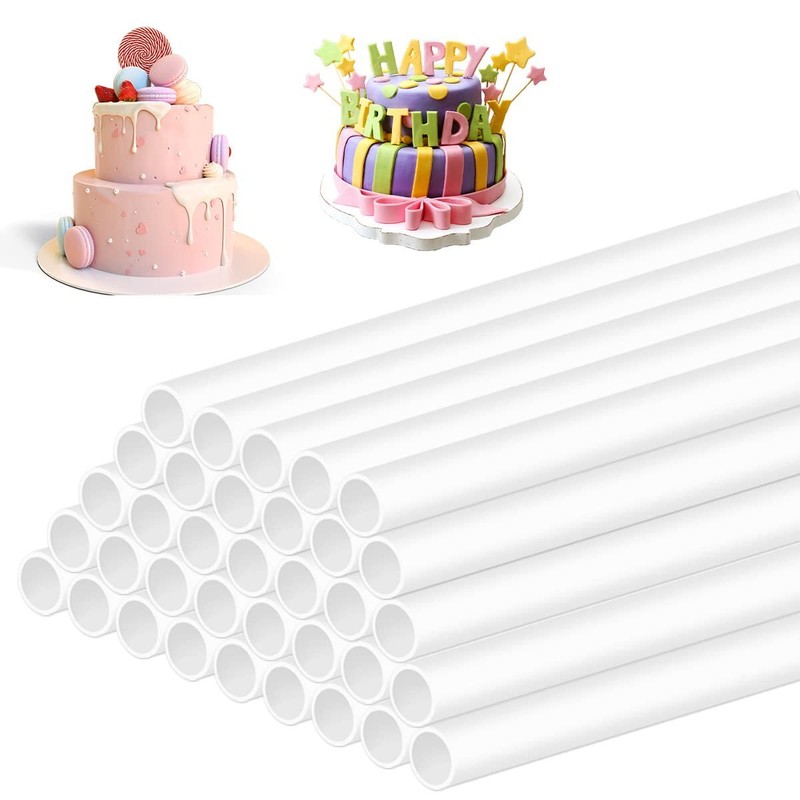 50Pcs Cake Dowels for Tiered Cakes Cake Supports for Stacking – Wedding Cake …